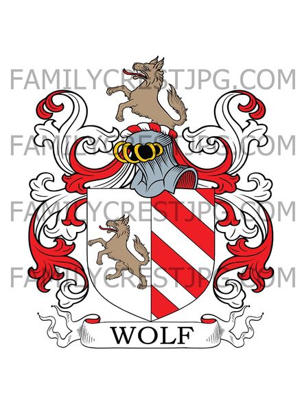 Wolf Family Crest