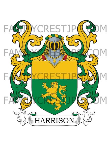 Harrison Family Crest - Ireland