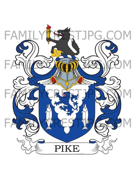 Pike Family Crest