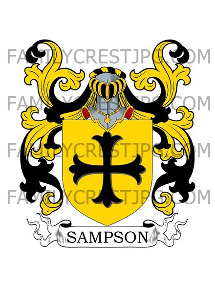 Sampson Family Crest