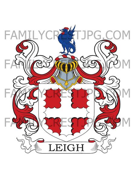 Leigh Family Crest