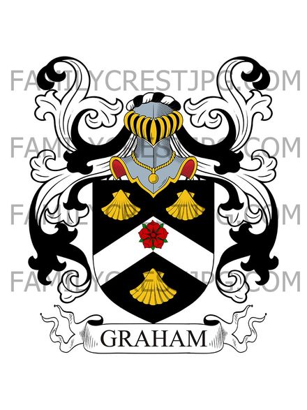 Graham Family Crest - London, England