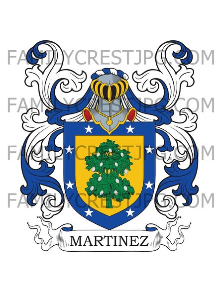Martinez Family Crest