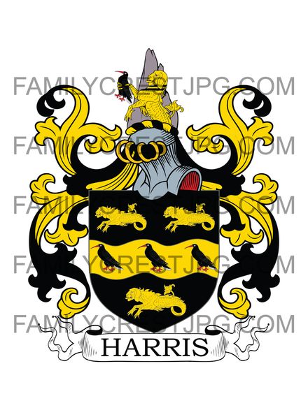 Harris Family Crest  - Bahamas