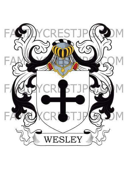 Wesley Family Crest