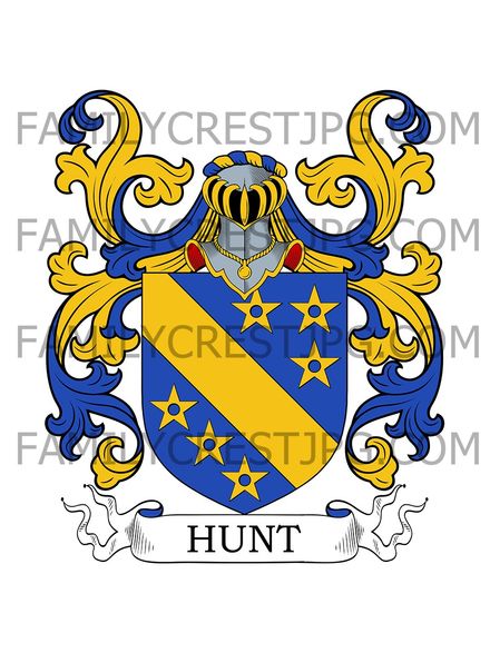 Hunt Family Crest
