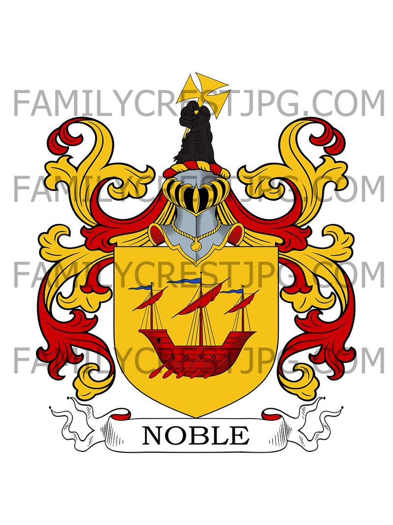 Noble Family Crest - Ireland