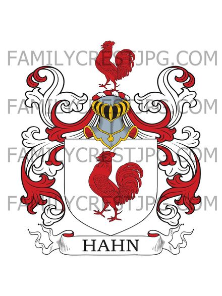 Hahn Family Crest