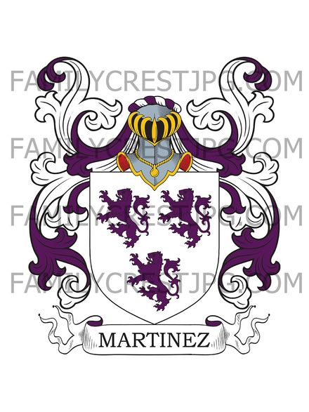 Martinez Family Crest