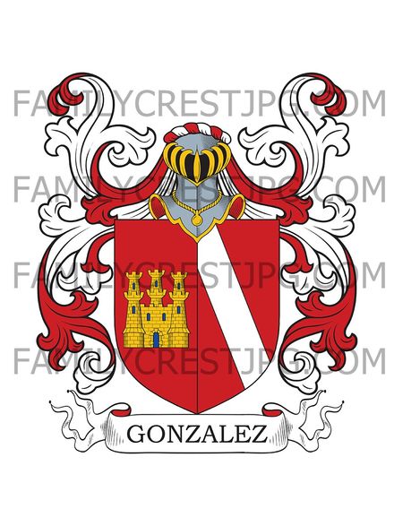 Gonzalez Family Crest