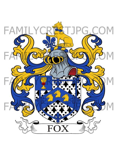 Fox Family Crest
