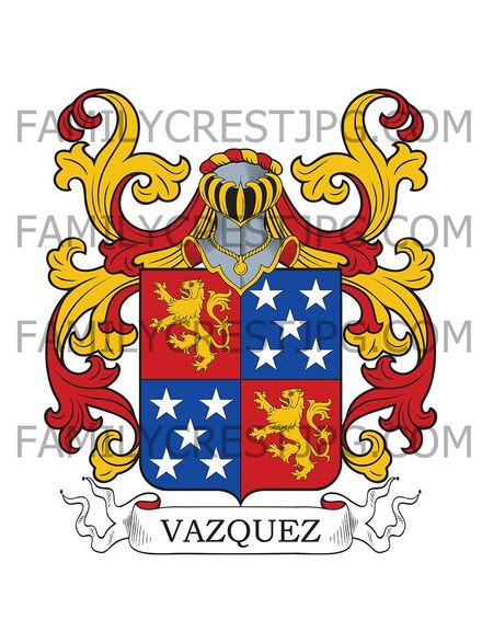 Vazquez Family Crest