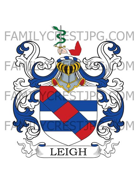 Leigh Family Crest