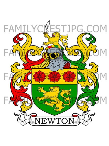 Newton Family Crest