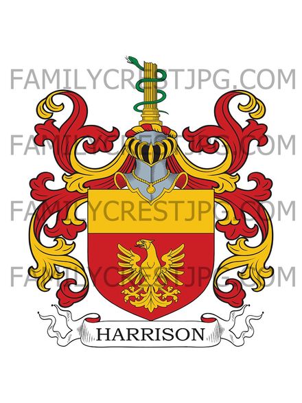 Harrison Family Crest - London, England