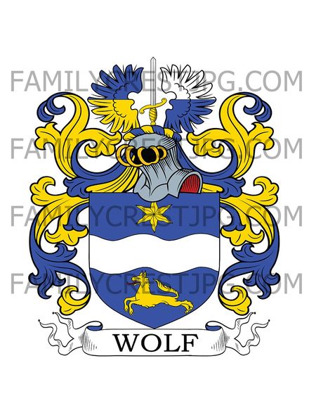 Wolf Family Crest