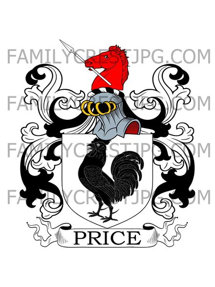 Price Family Crest - London, England