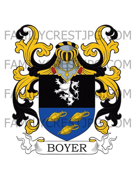 Boyer Family Crest