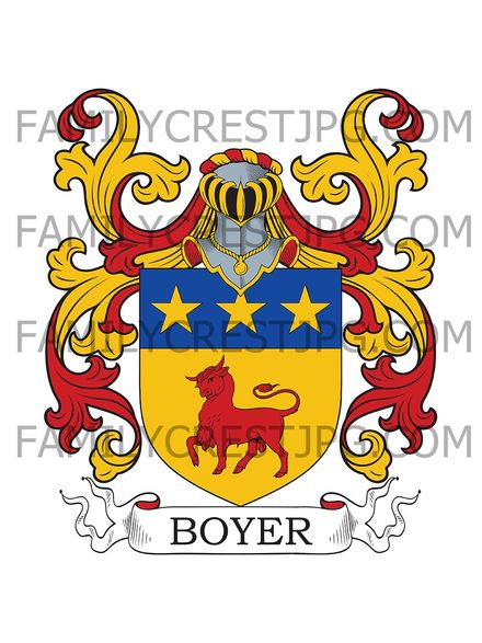 Boyer Family Crest