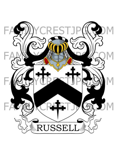 Russell Family Crest