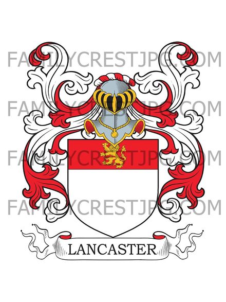 Lancaster Family Crest
