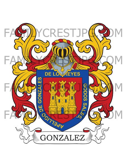 Gonzalez Family Crest