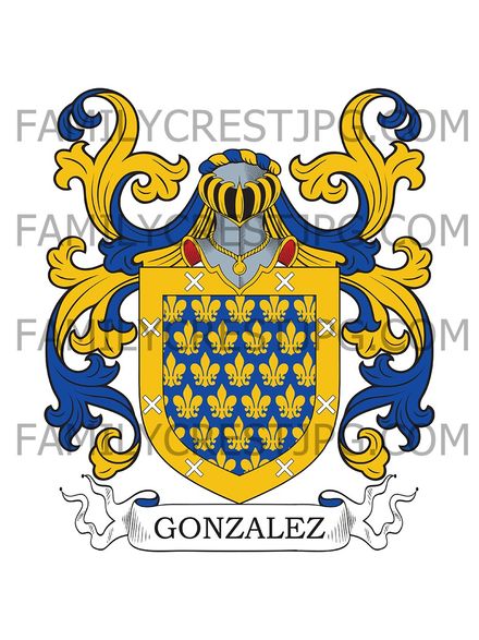 Gonzalez Family Crest