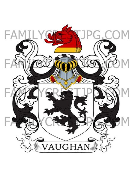 Vaughan Family Crest