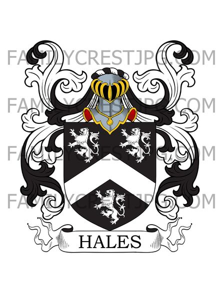Hales Family Crest