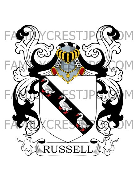 Russell Family Crest