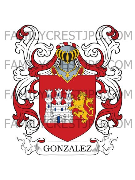 Gonzalez Family Crest
