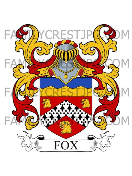 Fox Family Crest