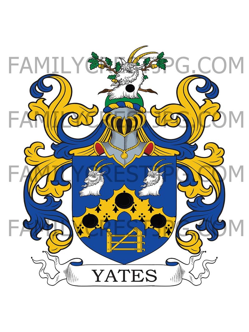 Yates Family Crest