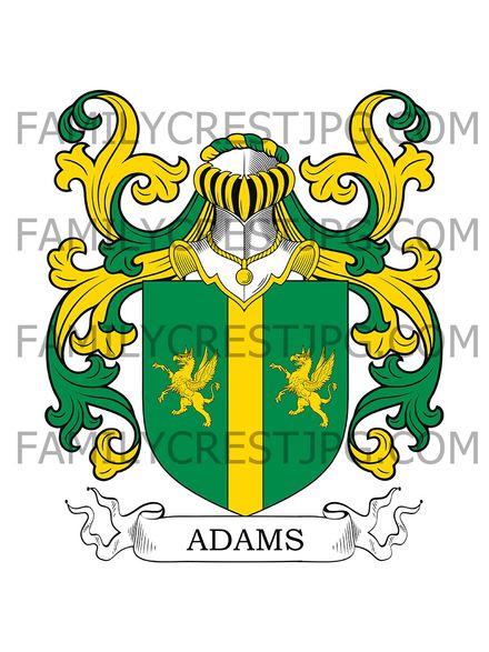 Adams Family Crest
