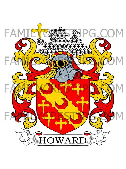 Howard Family Crest - London, England