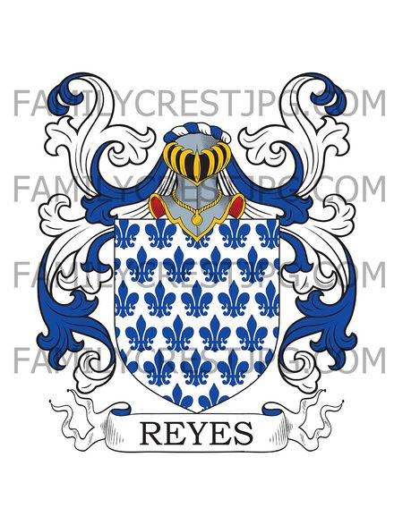 Reyes Family Crest