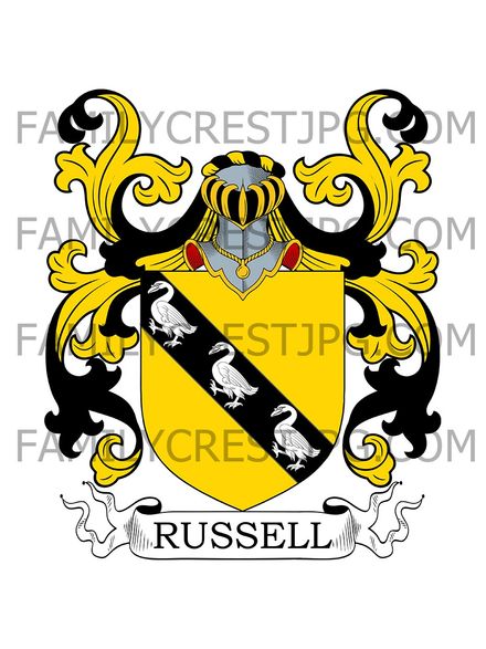 Russell Family Crest