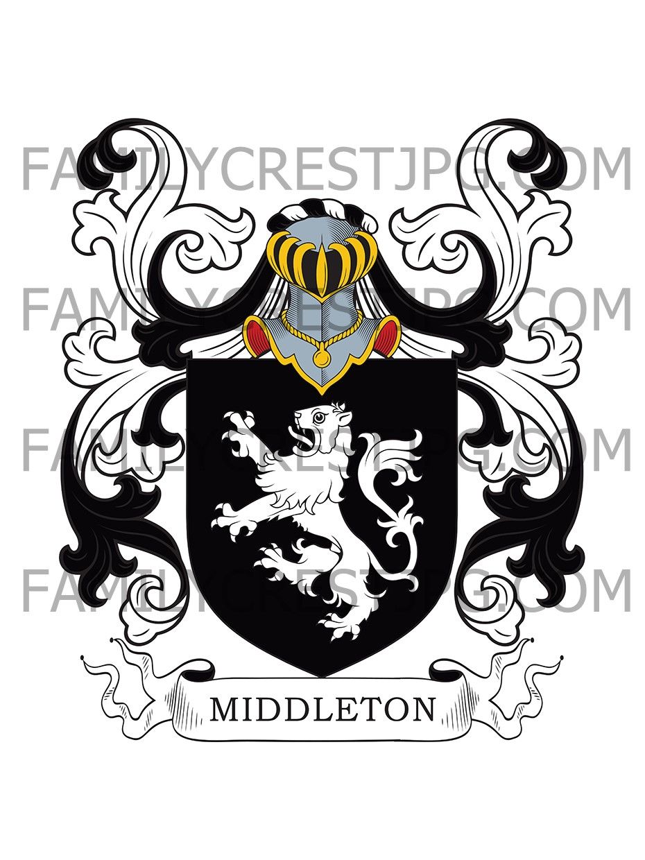 Middleton Family Crest - Scotland