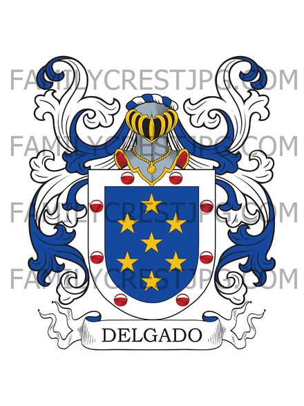 Delgado Family Crest