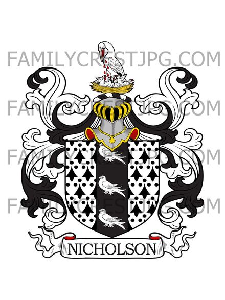 Nicholson Family Crest