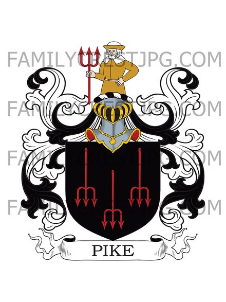 Pike Family Crest