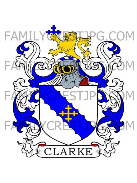 Clarke Family Crest - London