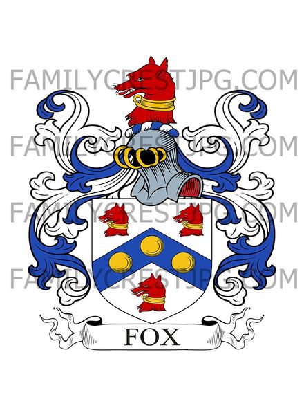 Fox Family Crest