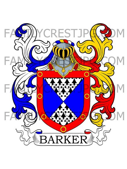 Barker Family Crest