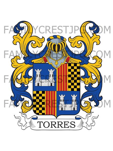 Torres Family Crest