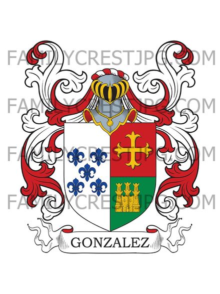 Gonzalez Family Crest