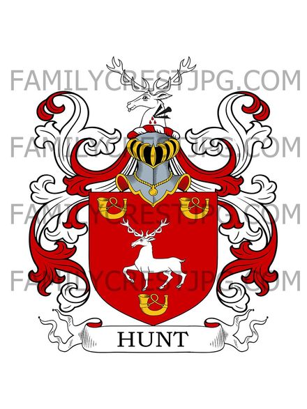 Hunt Family Crest