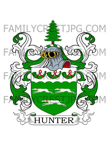 Hunter Family Crest