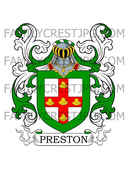 Preston Family Crest