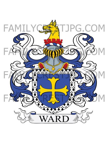 Ward Family Crest - London, England